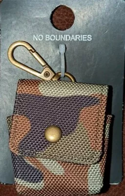 No Boundaries | Ear Buds Case | Army Style Pattern | NEW | FREE SHIPPING  • $7.99