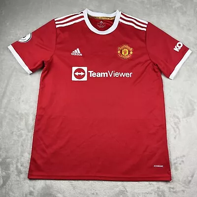 Adidas Manchester United #10 2021-2022 Rashford Red Soccer Jersey Mens 3XL • $39.99