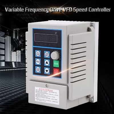 1HP 220V 0.75KW Variable Frequency Drive Inverter VFD Single To Three Phase • $84.45