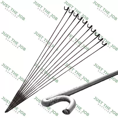 £32.18 • Buy Hardened Smooth Steel Metal Barrier Fencing Stakes 8mm X 1200mm Fence Pins
