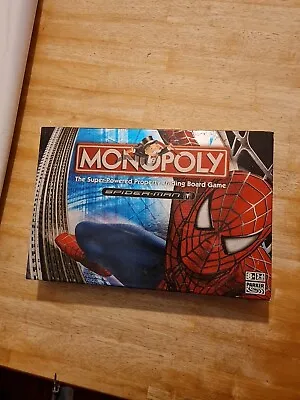 Spider-Man Monopoly Board Game Marvel Hasbro 2007 • £8.95