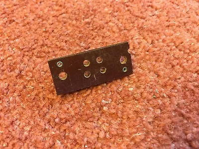 One Used Vintage TANNOY 4 Pin Speaker Socket Silver Red Gold HPD (843) • £12.50