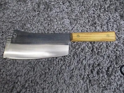 $39.87 • Buy Vintage Knife Cleaver 7  Blade FORGECRAFT Hi-Carbon Steel Butcher USA