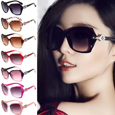 $5.93 • Buy Retro Oversized Design Sunglasses Women Ladies Driving Outdoor Shades Sunglasses