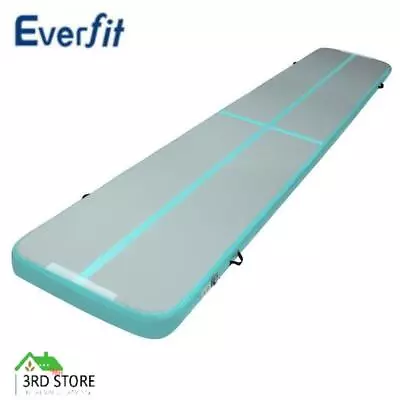 Everfit 5M Air Track Gymnastics Tumbling Exercise Cheerleading Mat Inflatable • $174.60