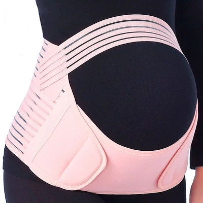 £5.18 • Buy Pregnancy Maternity Belt Lumbar Back Support Waist Band Belly Bump Brace Strap