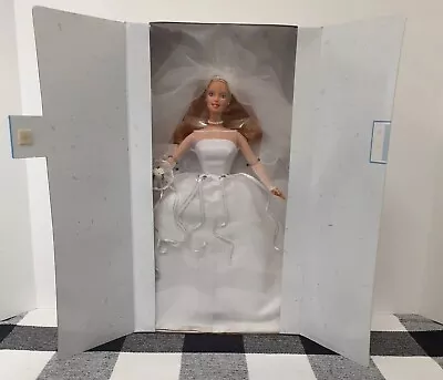 New In Box Vintage 1999 Blushing Bride Barbie Doll Wedding Bridal #26074 • $30
