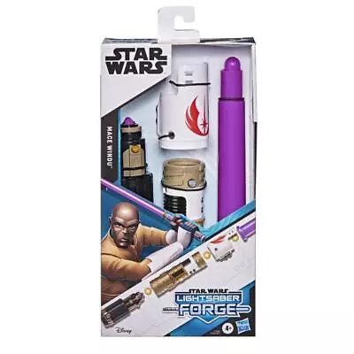 Star Wars Lightsaber Forge Mace Windu Extendable Purple Lightsaber • $29.95