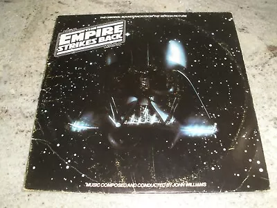 Star Wars The Empire Strikes Back John Williams Soundtrack Lp 1980 With Pages • $40