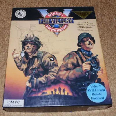 V For Victory - D-Day Utah Beach 1944 Vintage Game Original Owner All Contents • $19.99