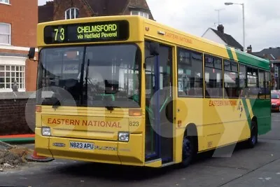 Bus Photo - Eastern National 823 N823APU Dennis Dart Plaxton Pointer • £1.19
