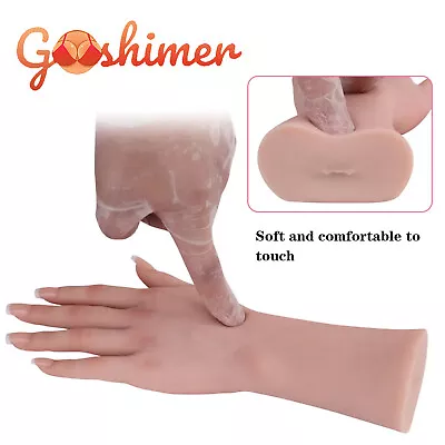 GOSHIMER Silicone Female Hands Model Lifesize Mannequin Display Fake Hand Model  • $158.38