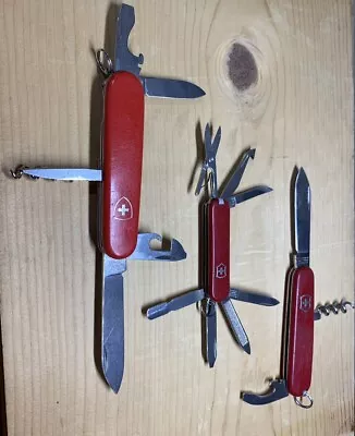 Victorinox WAITER Original MINICHAMP Economy SPARTAN Swiss Army Knife Vintage • $42