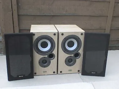 50W Mission SC-M10K Horned Stereo Speakers - 0006200 • £50