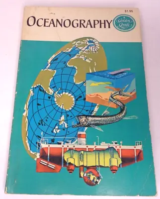 $13.99 • Buy 1972 Oceanography Golden Guide Vintage 70's Pocket Field Guide 24352