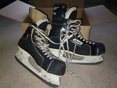 Bauer Custom 90 Hockey Skates Ice - Made In Canada • $15.60