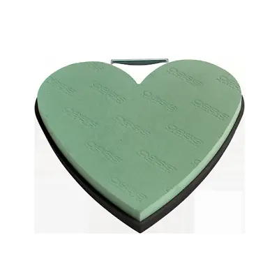 OASIS® NAYLORBASE® Ideal Floral Foam Maxlife - Closed Heart - 33cm (13 ) Heart S • £17.50