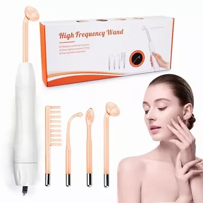 $22.99 • Buy Portable High Frequency Facial Machine Wrinkle Beauty Device Skin Spot Remover
