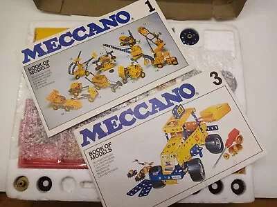 Meccano 1978 And Books Of Models No 1 & 3 - Incomplete • £14.95