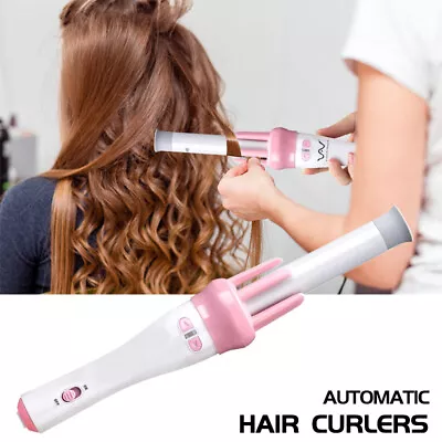 $26.99 • Buy Automatic Hair Curler Ceramic Heating Ion Wave Hair Curling Iron Styler Curlers