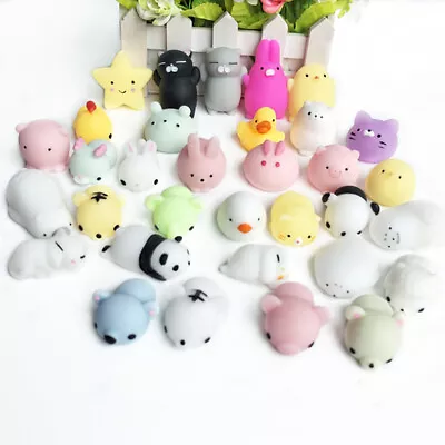 Cute Animal Squishies Kawaii Mochi Squeeze Stretch Stress Squishy Toy • $6.95