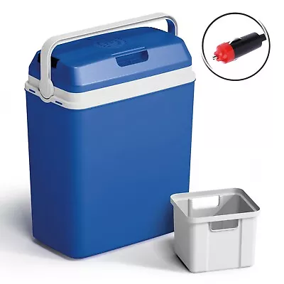 Large 29 Litre Electric 12v Cooler Box Portable Car Van Drink Food Freezer Box • £56.99