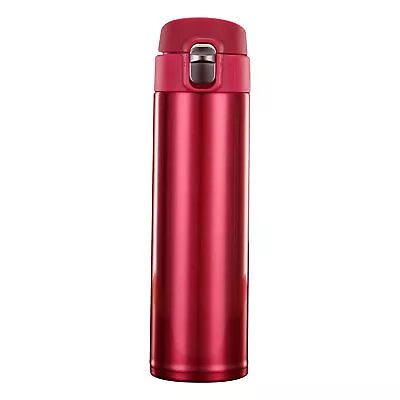 Stainless Steel Pop Up Vacuum Insulated Bottle Thermos Cup Water Mug Hot Cold AU • $19.62