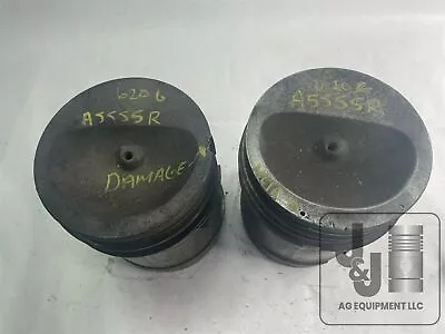 Used John Deere Gasoline Piston Pair STD With Rings And Pins A5555R 620 630 • $100