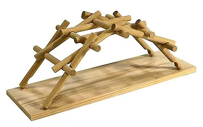 Leonardo Da Vinci Bridge: Pathfinders Wood Construction Model Kit Age 7+ • $25.51