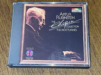 Rubinstein-chopin:the Nocturnes/original Rca Red Seal 2cd-usa No Ifpi • $1.99