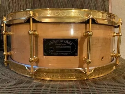 Craviotto 5.5x14 Timeless Timber Birdseye Maple Snare Drum • $5999