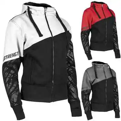 Speed And Strength Cat Outa Hell 2.0 Womens Motorcycle Ladies Armored Hoodies • $129.95