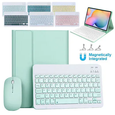 Keyboard Mouse Case Cover For Samsung Galaxy Tab S7 S8 S9 A7 A8 S6 Lite Tablet • $11.99