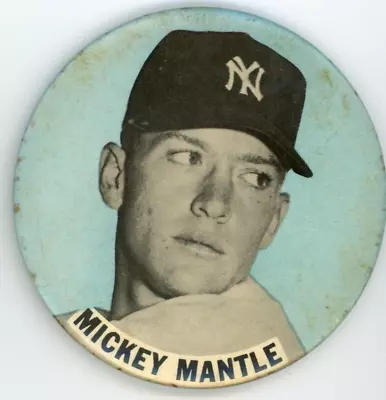 Mickey Mantle New York Yankees 3.5  Pin PM10 Blue • $99.99