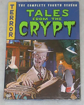 Tales From The Crypt Season 4 Four DVD Box Set NEW & SEALED • £17.99