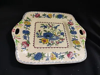  Masons Regency 10.5 X 9  Square Sandwich/ Cake Plate. • £15