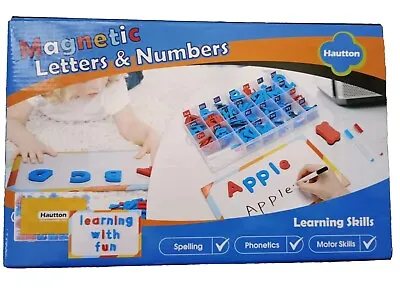 Hautton 238 Pieces Letters  Number Set Magnetic White Board Storage • £25.95