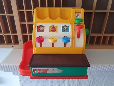 Vintage Fisher Price Toy Cash Register 1974 • $45