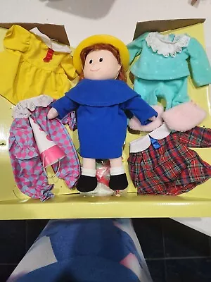 1999 Madeline Adventures Doll Favorite Stories With 6 Outfits  • $83