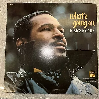 MARVIN GAYE What's Going On Vinyl LP 1971 Beautiful Condition • $75