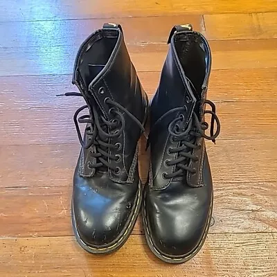 Dr. Martens - Made In England - Vintage Black 1460 Boots Mens Size US 10 • $118.75