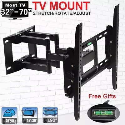 TV Wall Bracket Mount Tilt Swivel For Samsung LG 32 37 40 42 46 47 50 55 60 70  • £23.29