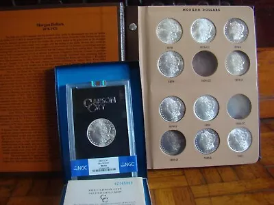 1878 7TF THRU  1890 S  Morgan Dollar Starter Set / 30  ALL  UNCIRCULATED  #15 • $4885