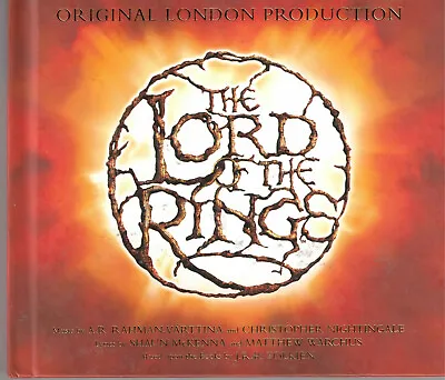 The Lord Of The Rings: Original London Cast (CD/DVD A 2007) AR Rahman/Varttina • $11.99
