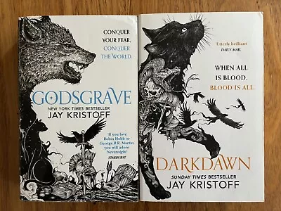 Godsgrave & Darkdawn Nevernight Chronicles By Jay Kristoff  Paperbacks • $40.50