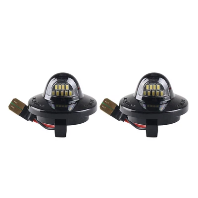 $9.89 • Buy 2X LED License Plate Light Rear Bumper Tag Assembly Lamp For Ford F150 F250 F350
