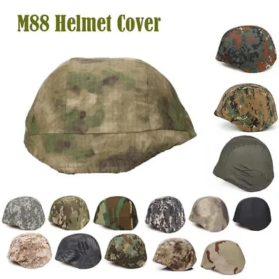 Tactical Helmet Cover Camouflage Paintball Helmet Cap Airsoft Helmet Cloth Cover • $11.66