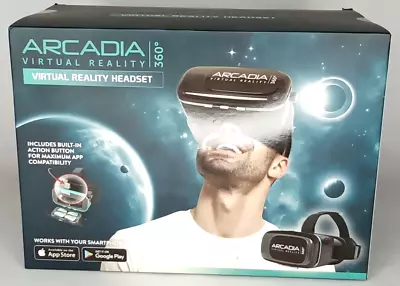 Arcadia 360 Virtual Reality Headset With Built-In Headphones New In Box • $12.99