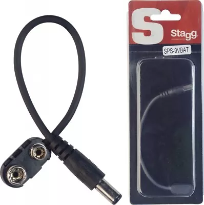 Guitar Effects Pedal 9V Battery Snap Connector SPS-9VBAT • £3.99