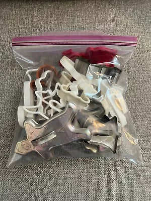 Vintage Cookie Cutter Lot Of 30 Pieces Circa 1980s - Christmas/Holiday + More • $4.99